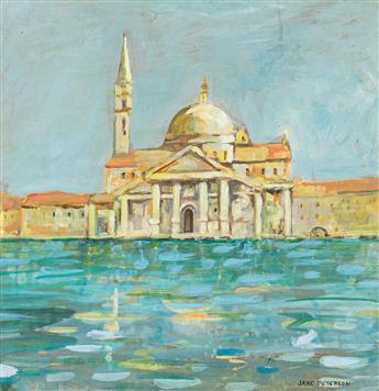 Peterson, Jane (1876-1965) Abbey of San Giorgio Maggiore, Venice.
